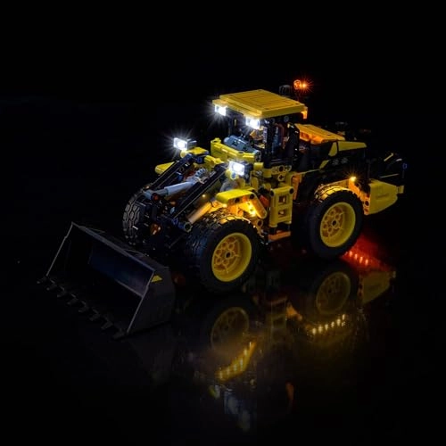 LED Light Kit for LEGO 42209 L120 Electric Wheel Loader - ABS less than 5V