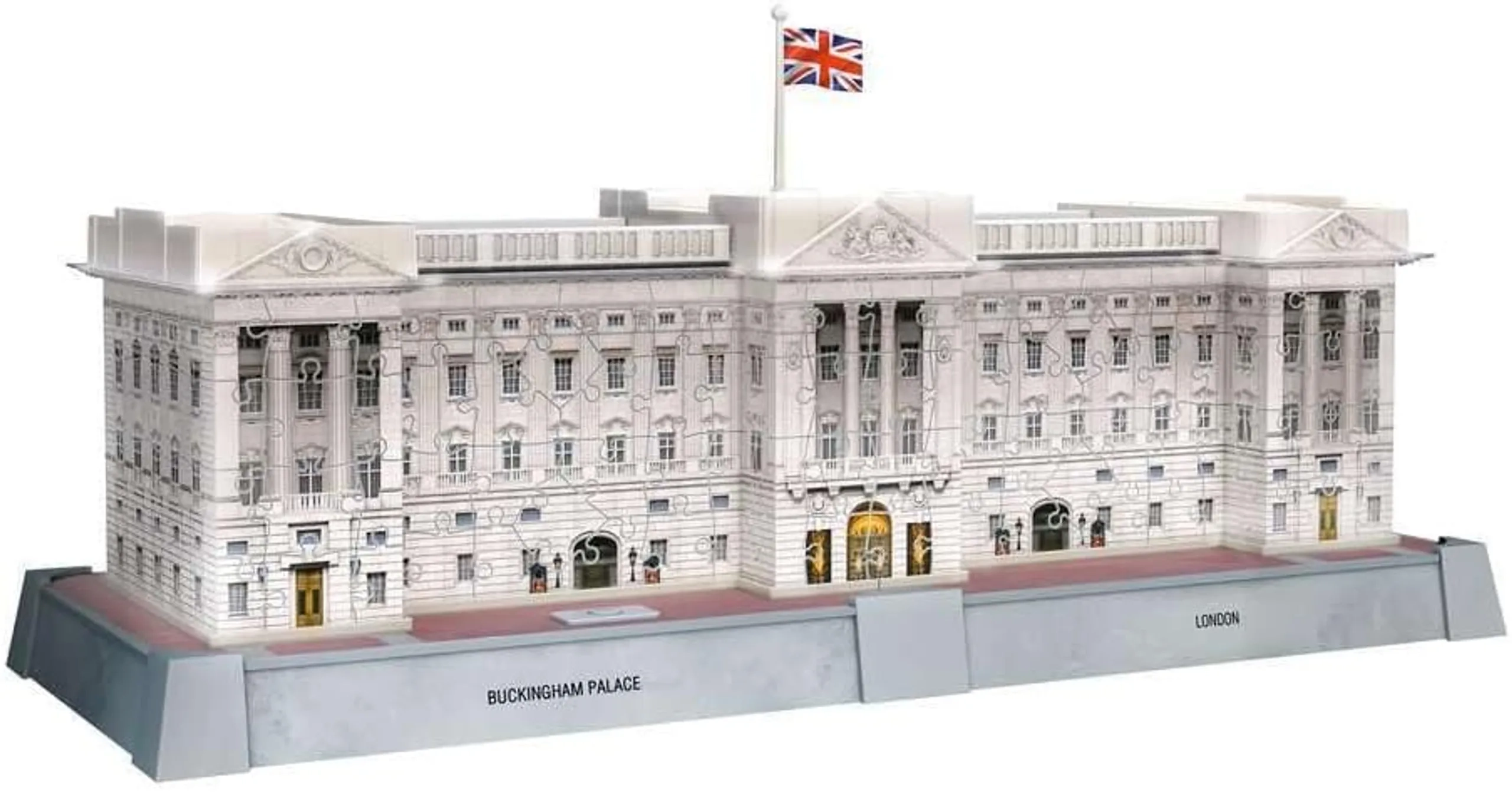 Buckingham Palace 3D Puzzle (622-12008031_2) - 260 pcs, LED