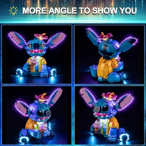 LED Light Kit for LEGO Stitch 43249 - Plastic 1
