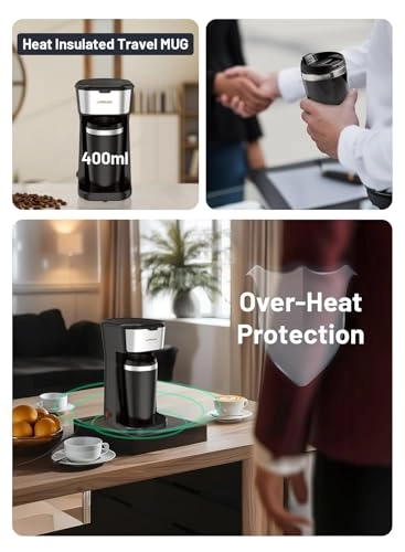 Portable Mug Burr Grinder Coffee Maker 7834953558010