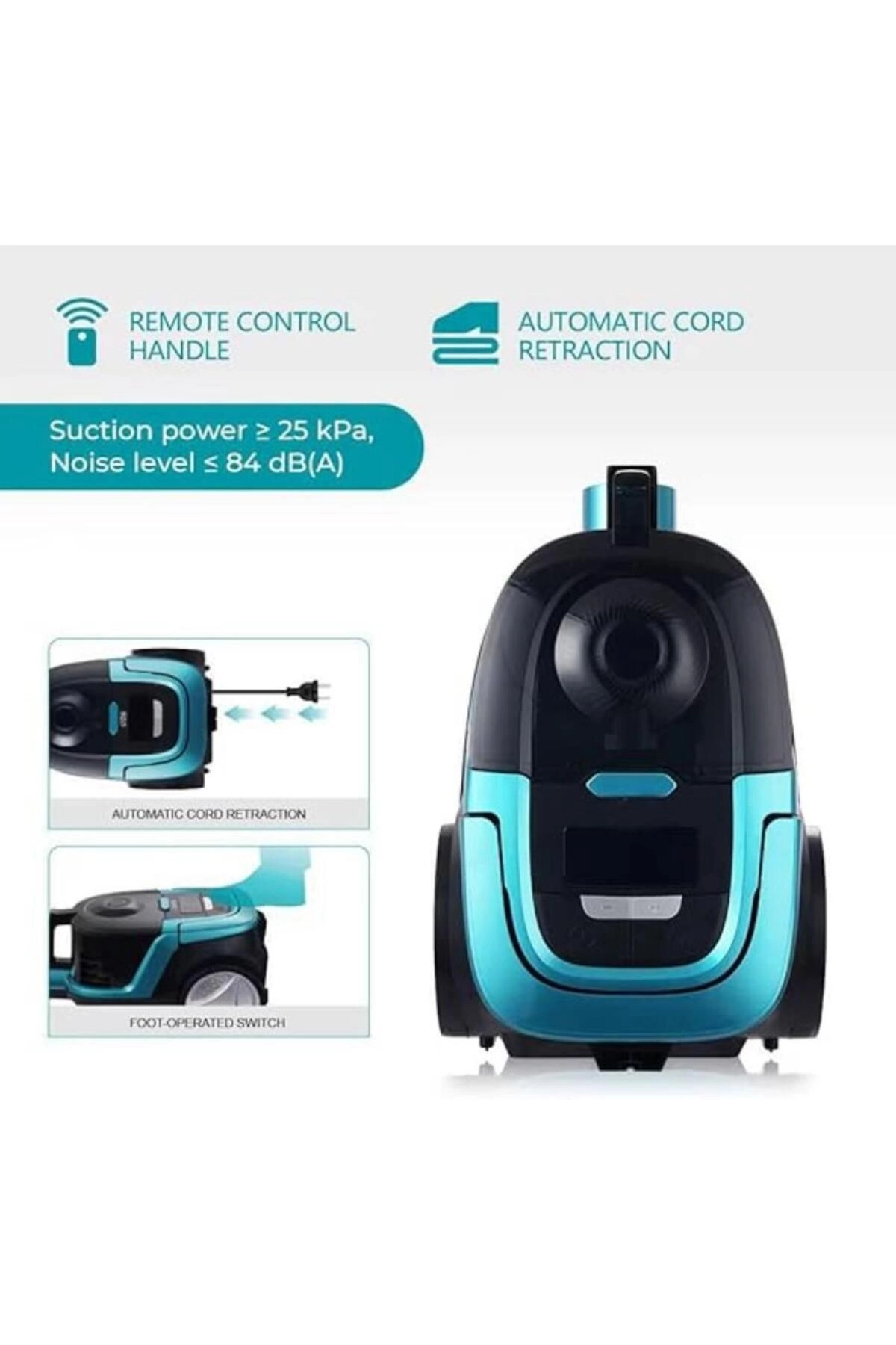 Bagless Vacuum Cleaner (6196838355833)
