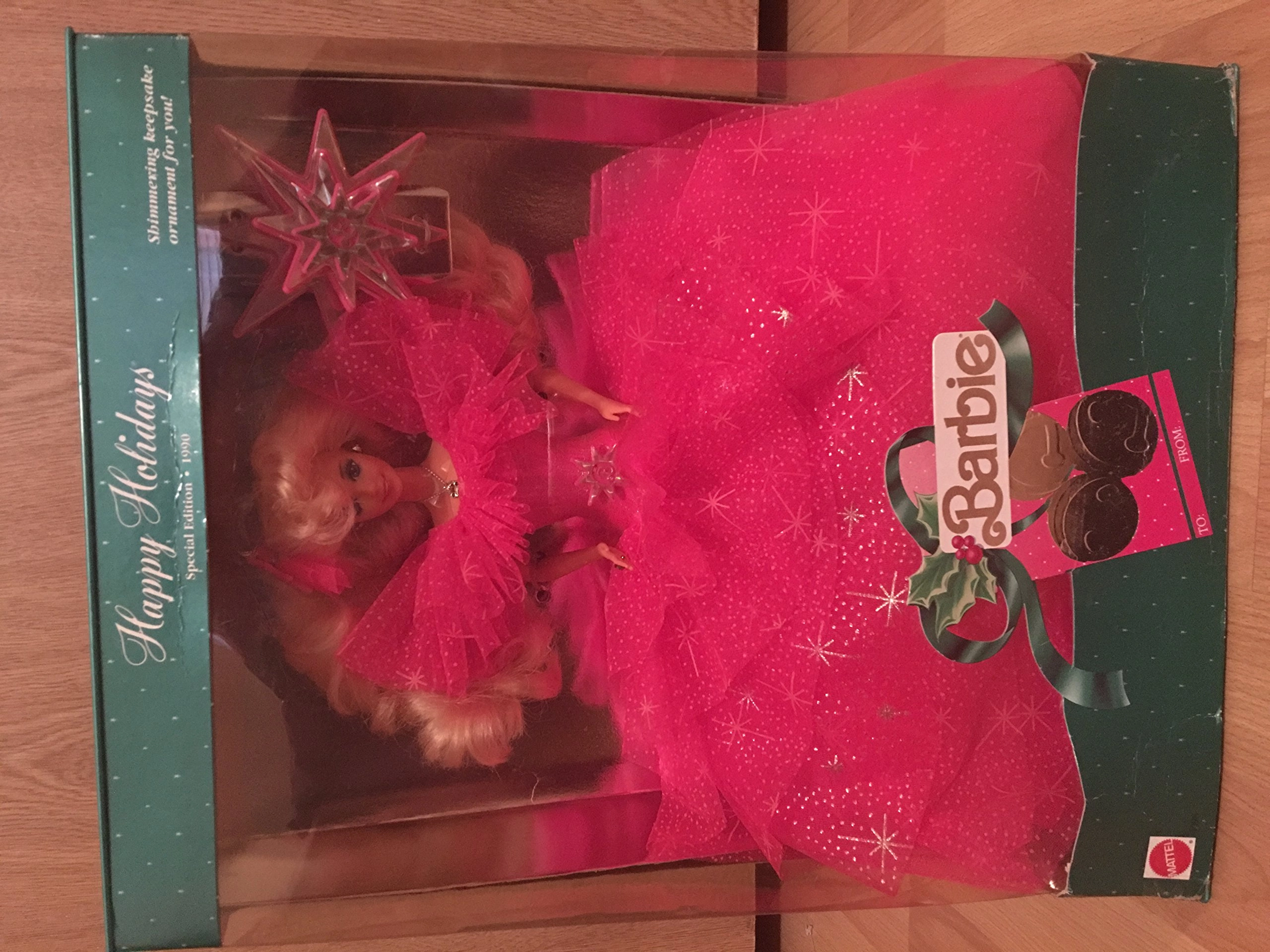 Mattel Barbie Happy Holidays - 1990 Plastic Ages 10+