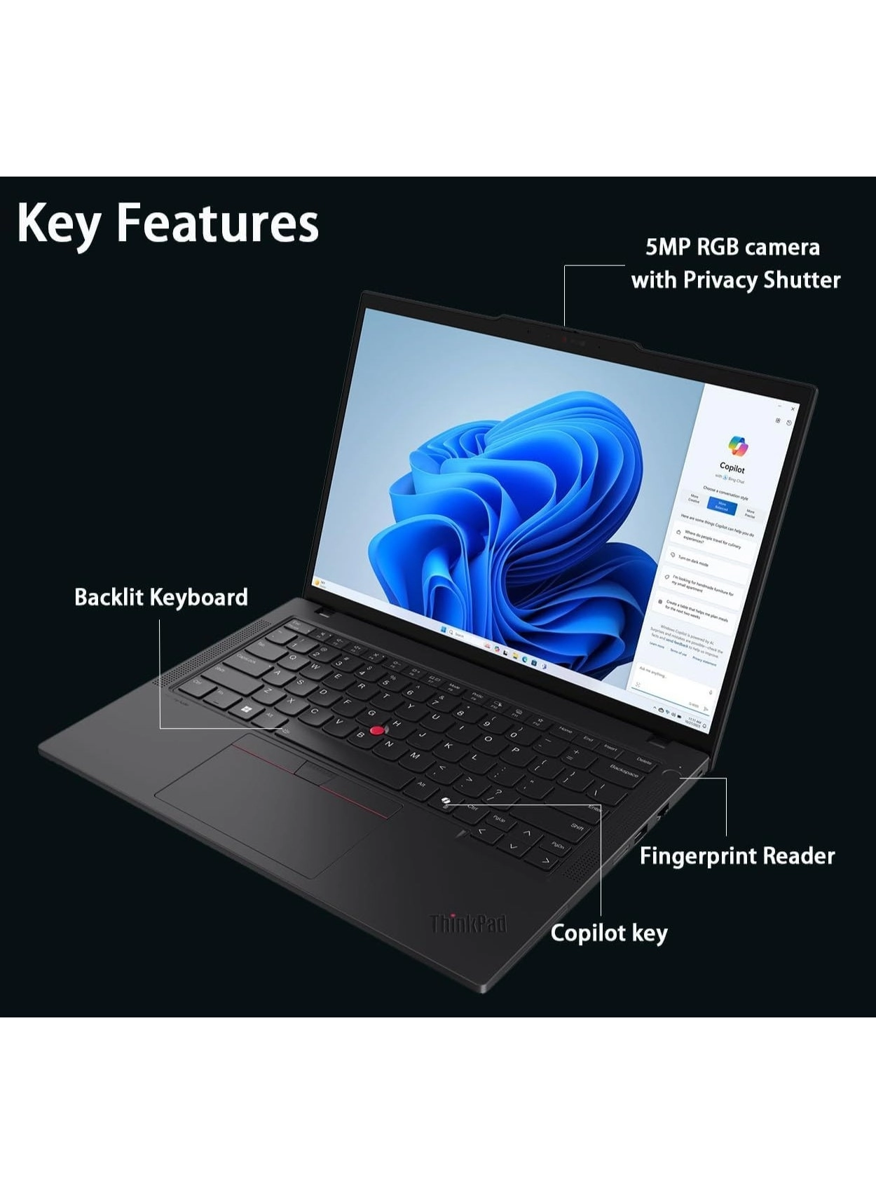 ThinkPad T14s Gen 6 - 14'' Core Ultra 5 16GB DDR5 1TB SSD