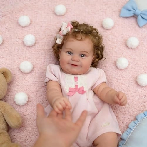 Reborn Baby Doll - 20 Inch Soft Cloth Body Ages 3+