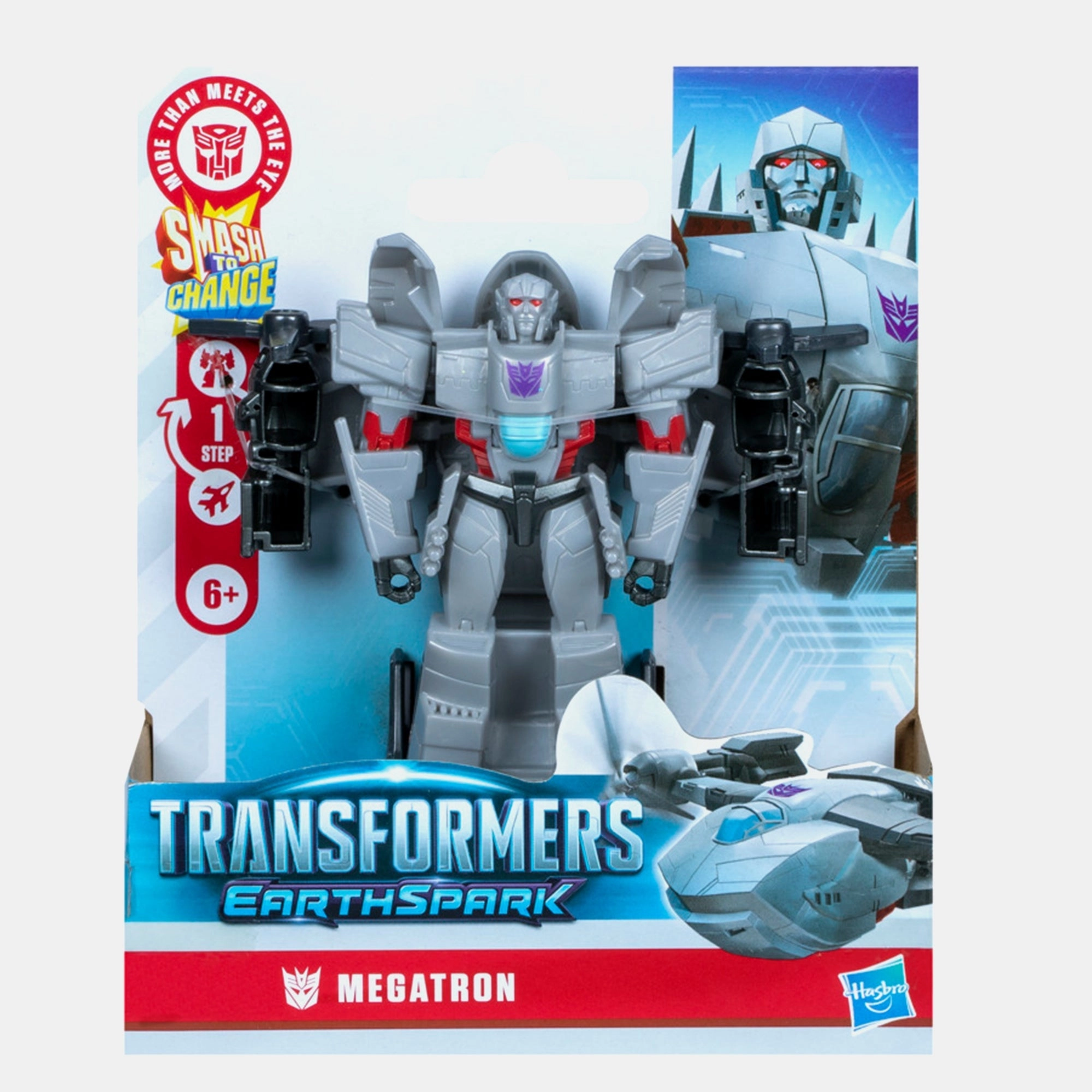 TRANSFORMERS Earthspark 1-Step Smash Changers Megatron