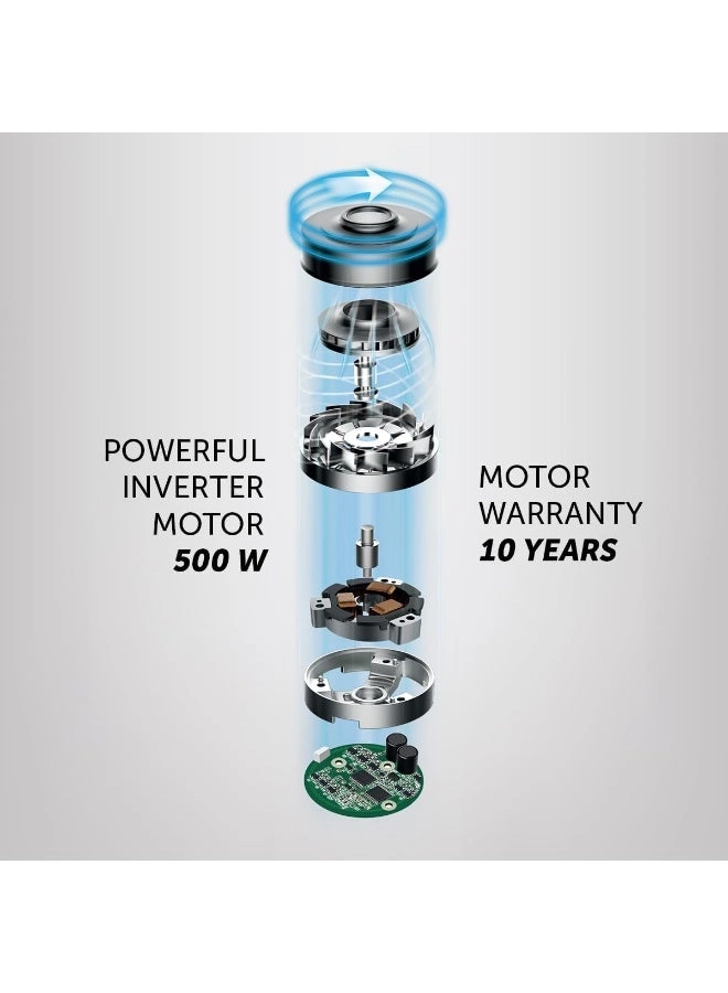 (Renewed) Cordless Stick Vacuum Cleaner - WET/DRY 60-MINUTE