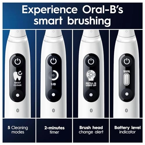 iO 7 - Black 1 Toothbrush Head Premium Travel Case