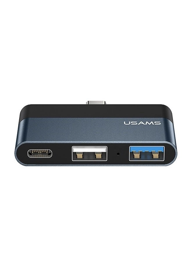 USAMS Type-C Mini Adapter Multiport Docking Station USB HUB