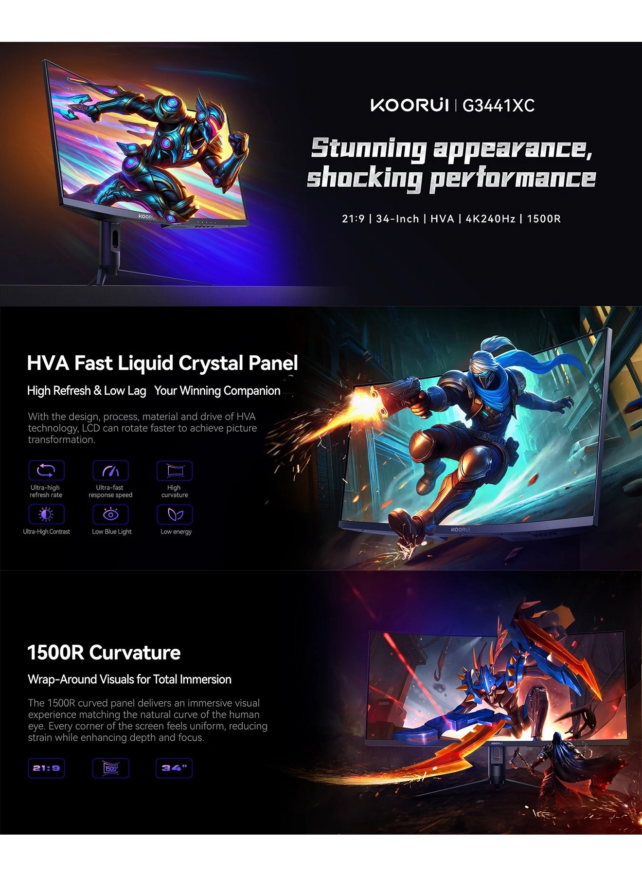 G3441XC - 3440x1440 34-inch