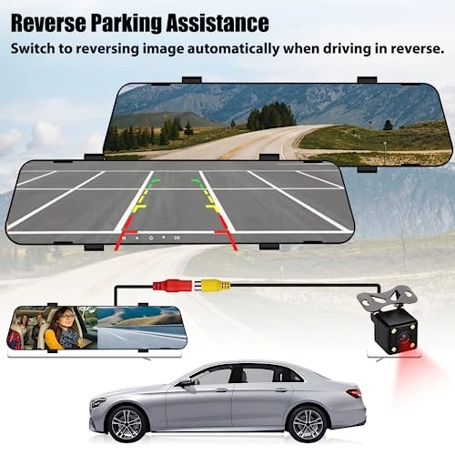 RM Mirror Dash Cam - 1080p