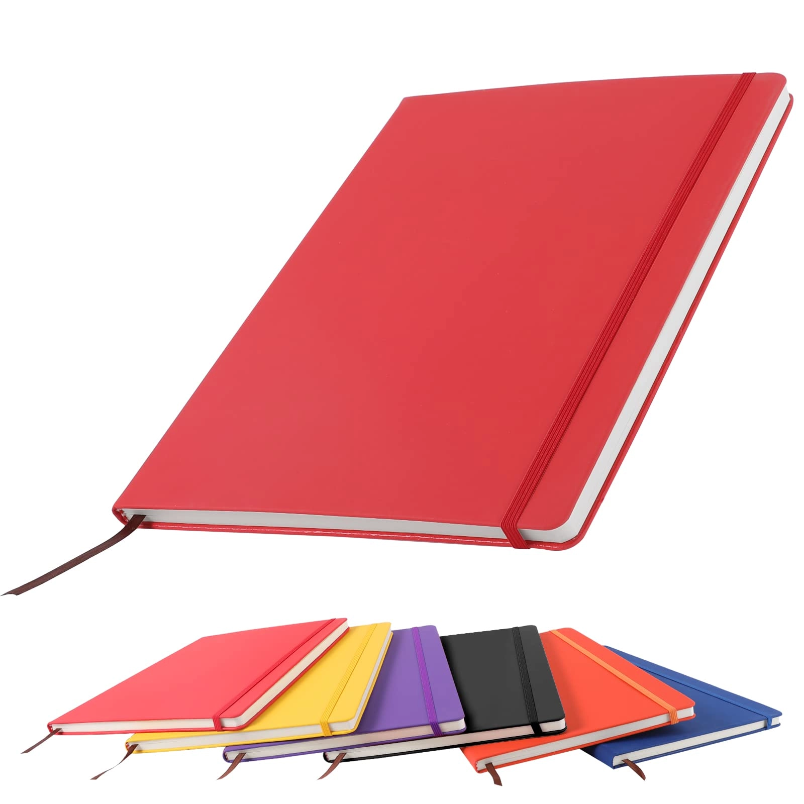 Notebook A4 Hardcover - Lined 80 Sheets