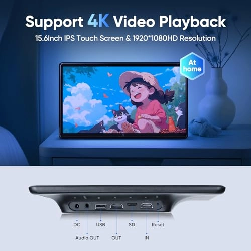 Android Headrest Monitor - 15.6 Inches