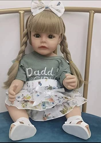 Princess Sue-Sue Reborn Baby Doll - 55 cm Silicone Blue Eyes