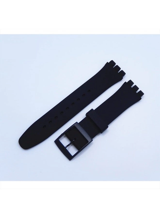 17mm Silicone Watch Band for Swatch