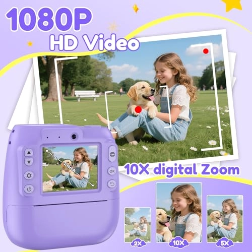 Kinderkamera - 1080P 32GB 2.4 Inch
