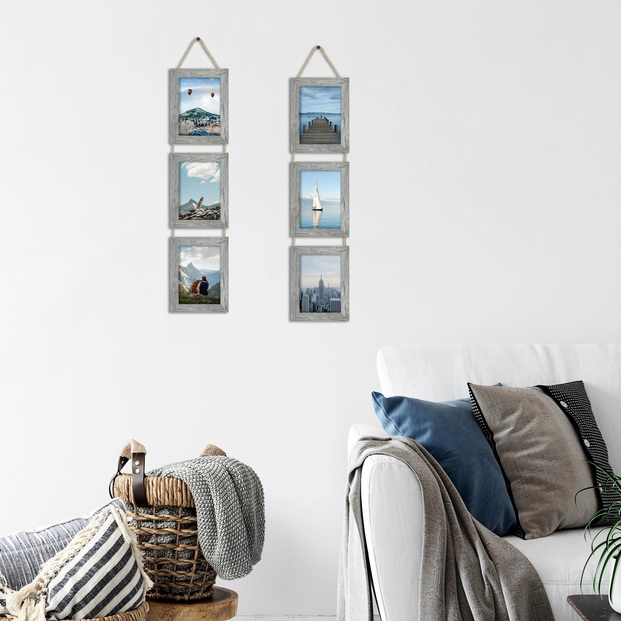 Collage Picture Frames - 5x5 in 3 Opening