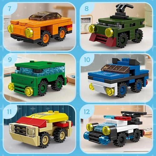 City Vehicles Building Set - 584 pcs