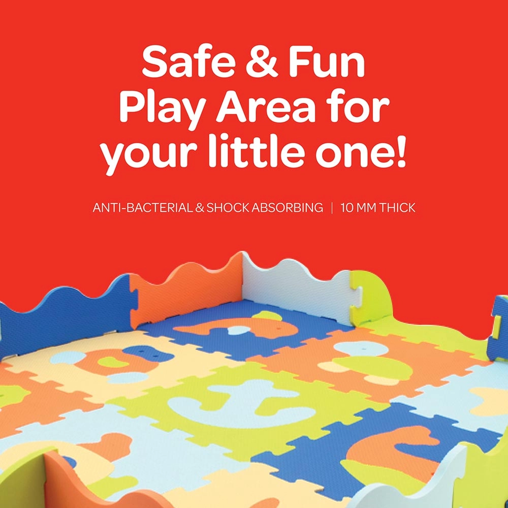 Puzzle Activity Floor Mat - Ocean World Suitable for 10 months & above