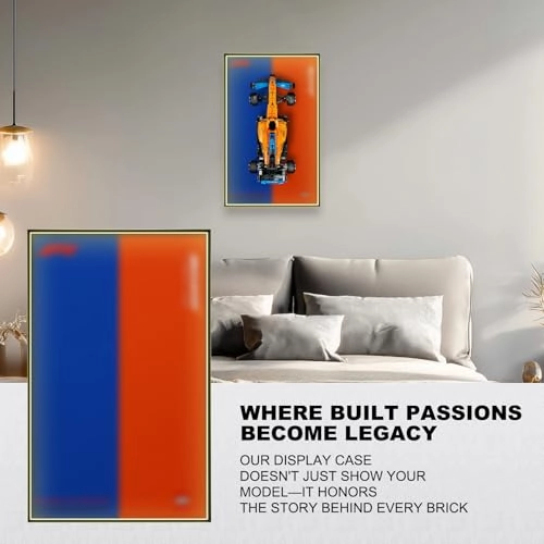 Display Wall Frame - for Lego 42141 LED Mirror