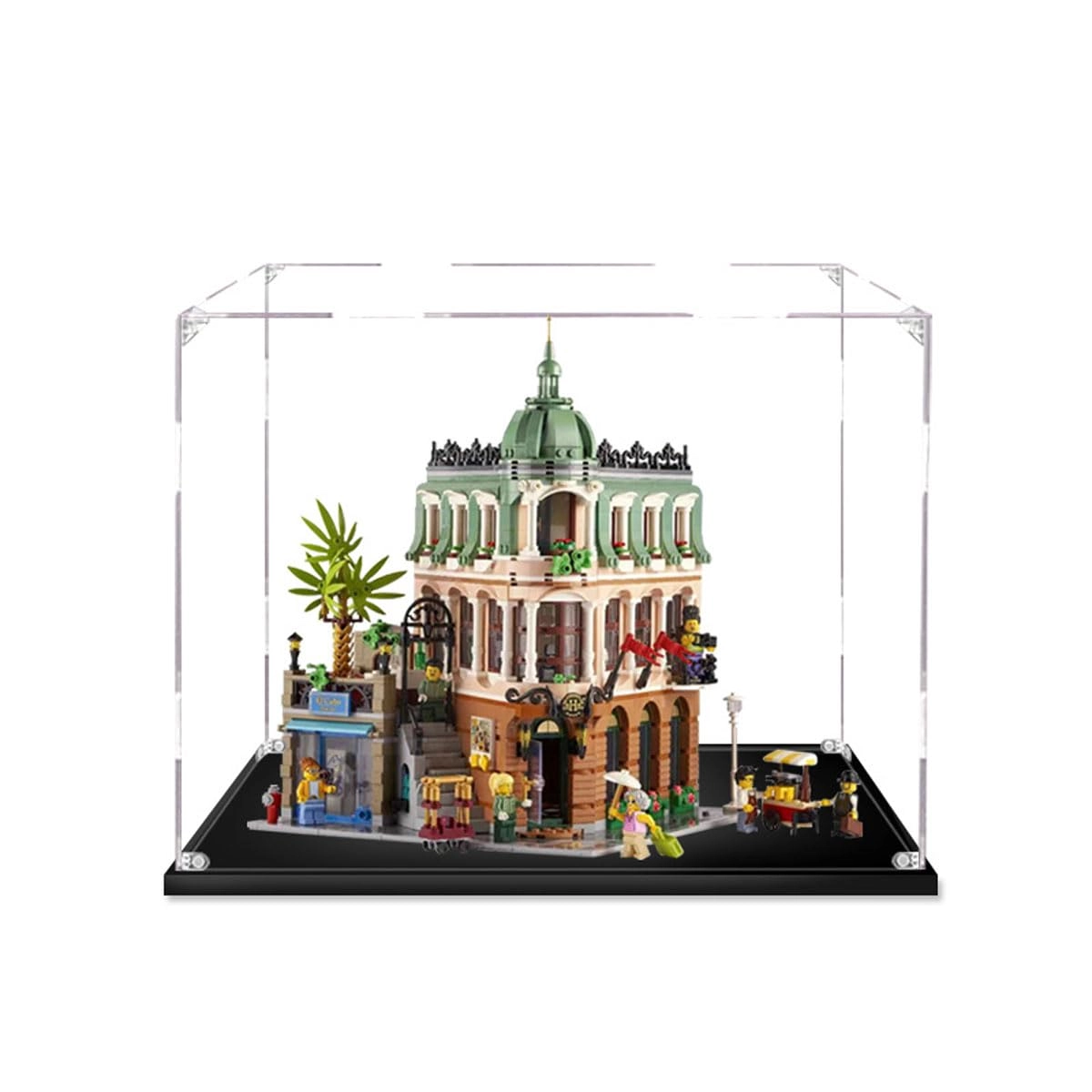 TIANQING Display Case for LEGO 10297 Boutique Hotel - Acrylic