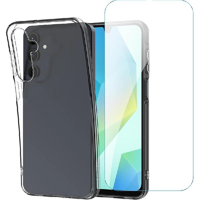 Soft TPU + Tempered Glass Smartphone Case for Samsung Galaxy A26 5G