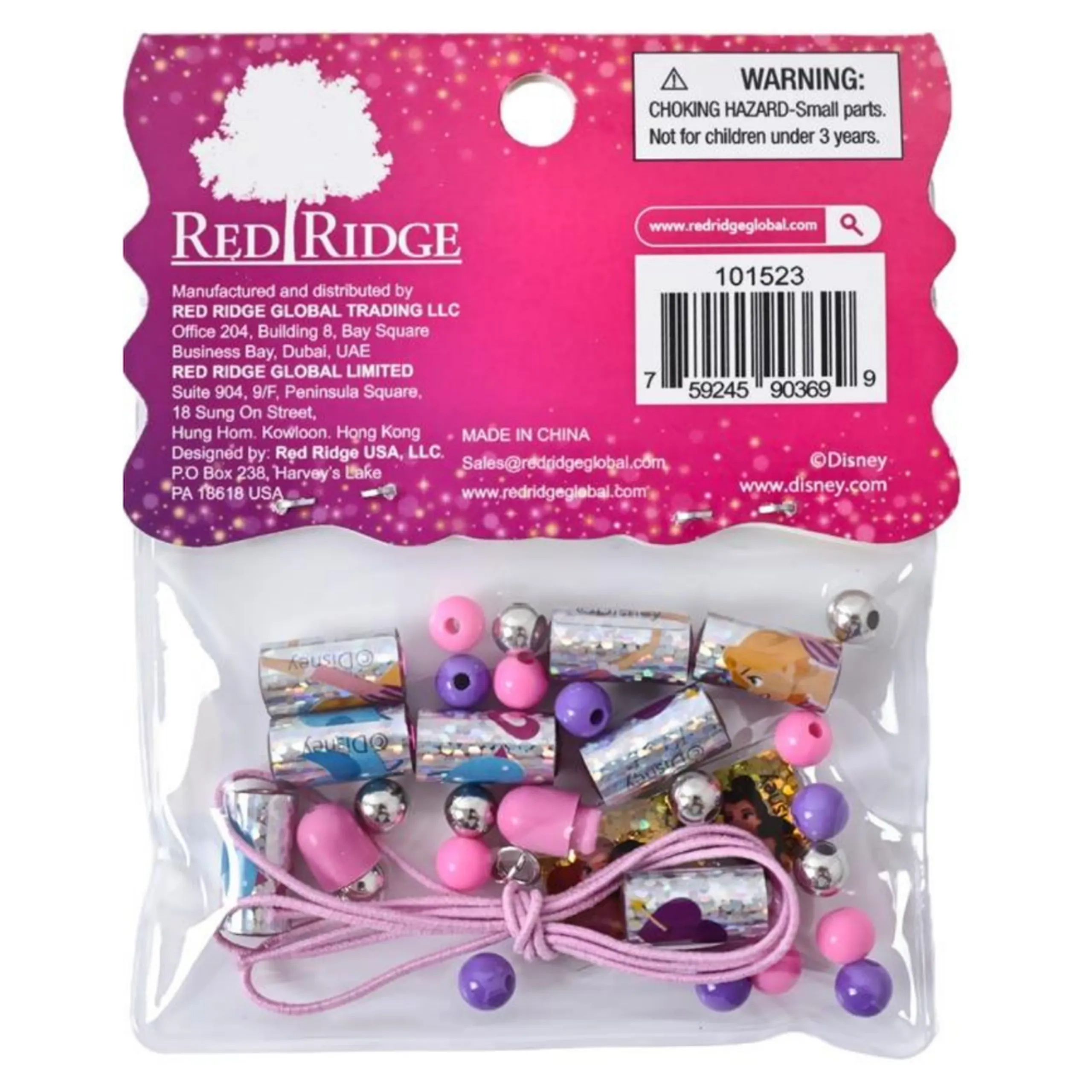 Princess Holographic Sticker On A Roll Bracelet Making Kit - 80pc Ages 6+