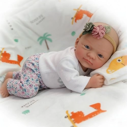 Reborn Baby Doll - 12" Silicone Boy Ages 3+