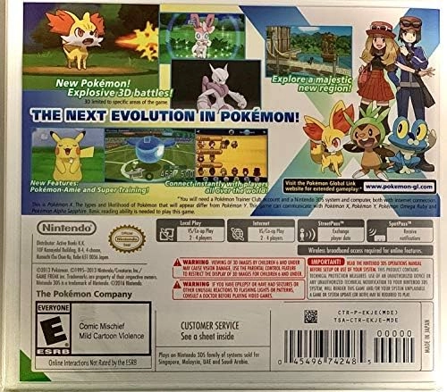 Pokemon X World Edition - Nintendo 3DS