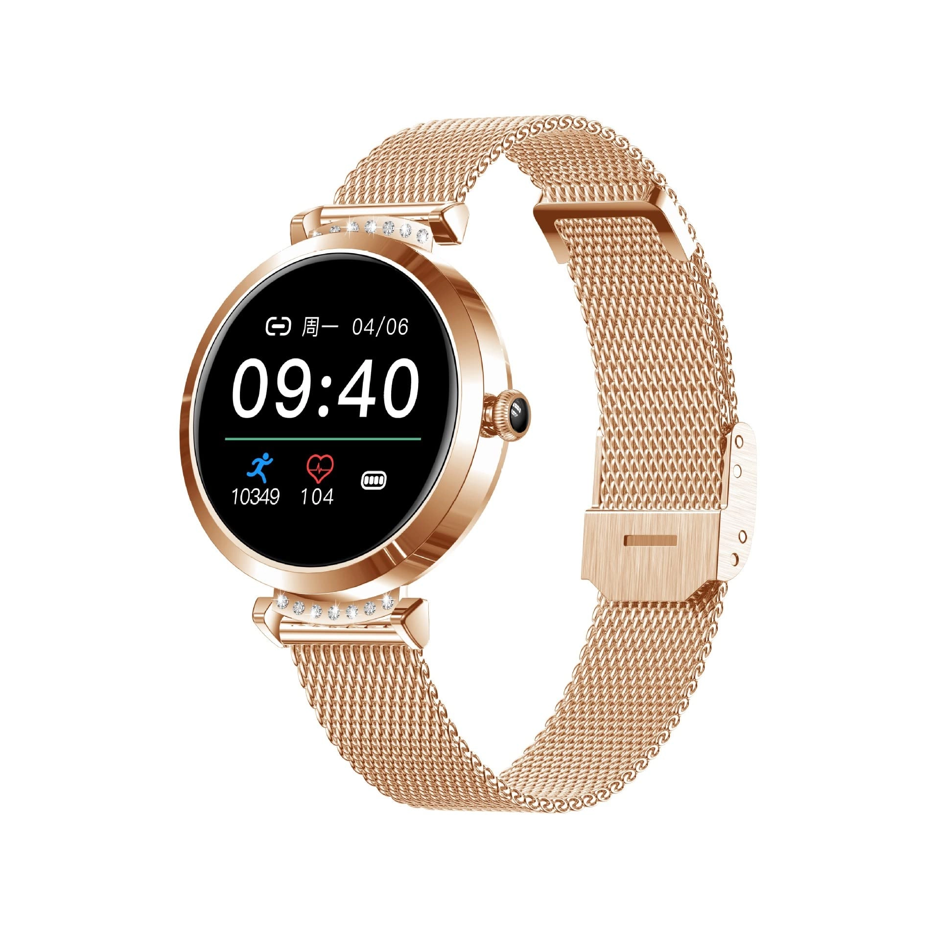 Smart Watch Zinc Alloy Case+ABS