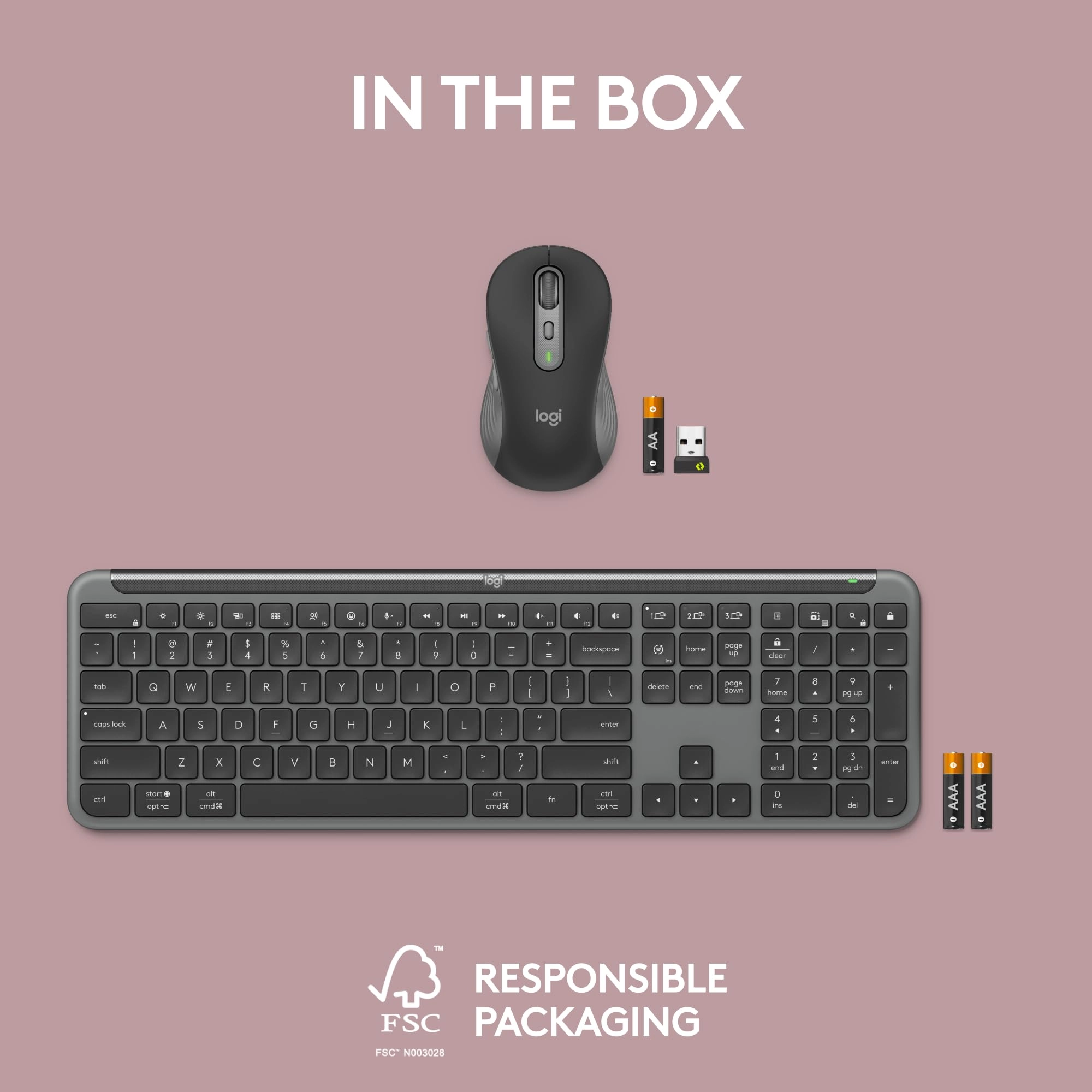 MK955 - QWERTY Bluetooth