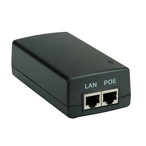 Gigabit PoE+ Injector - 46–55 V DC 30 W 1 x RJ-45 802.3at 802.3af 10/100/1000