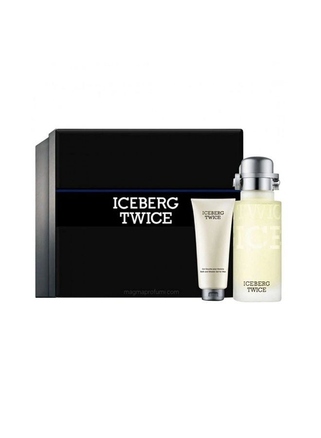 Iceberg Twice Eau De Toilette - 125ml + Twice Shower Gel - 100ml