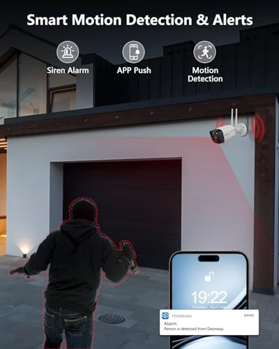 Security Camera Wireless System - 2-Cams 2 channels 5MP