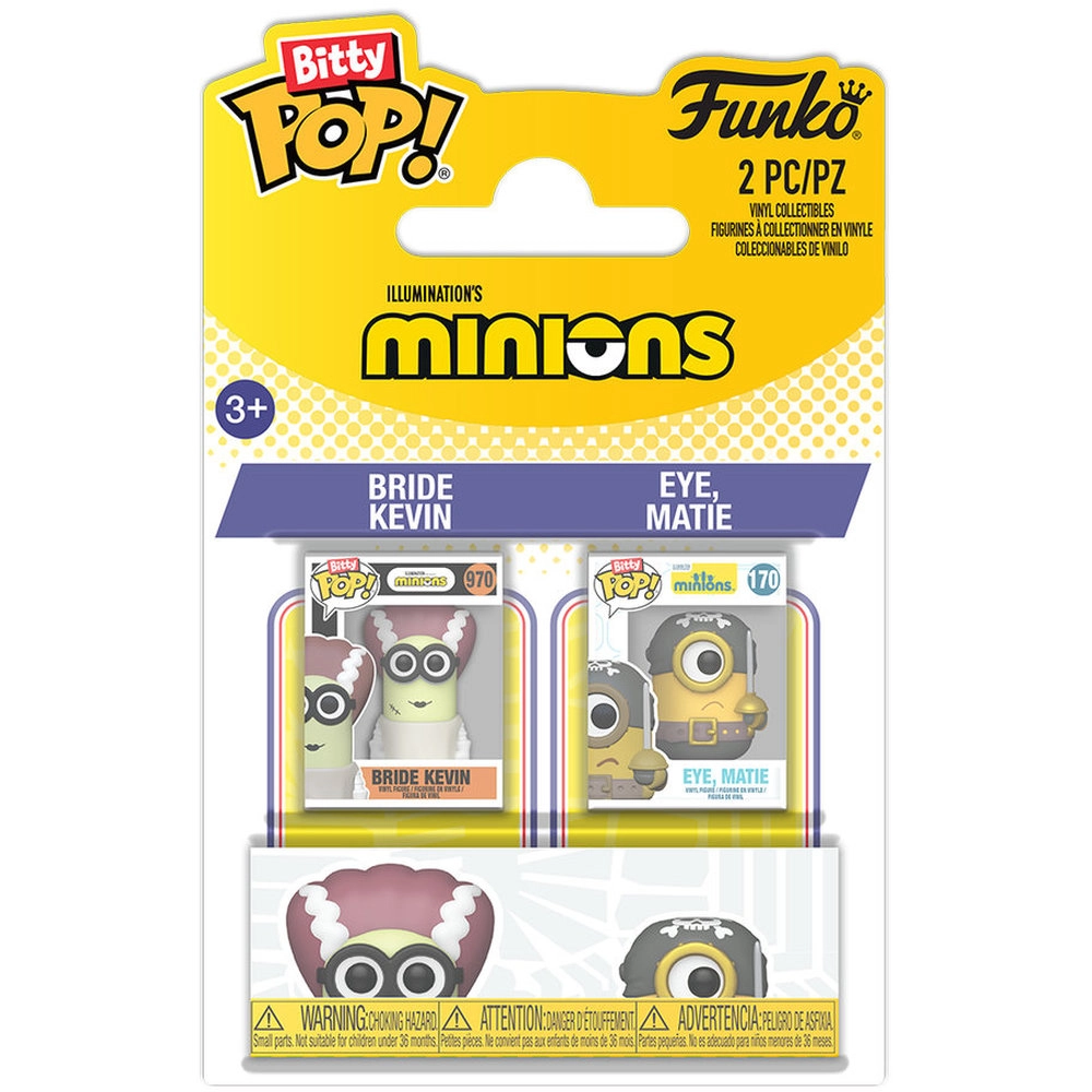 FUNKO TOYS Bitty POP! Kevin + Mel - Minions