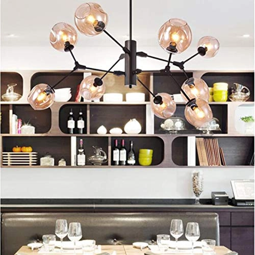 Magic Bean Molecule Chandelier