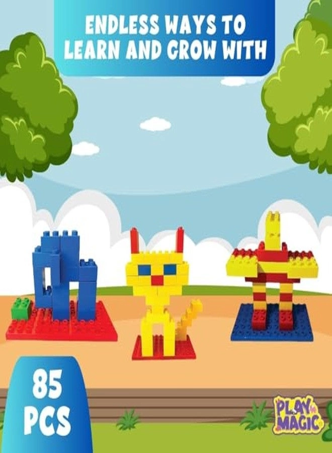 DIY Building Block Construction Set - 85 pcs