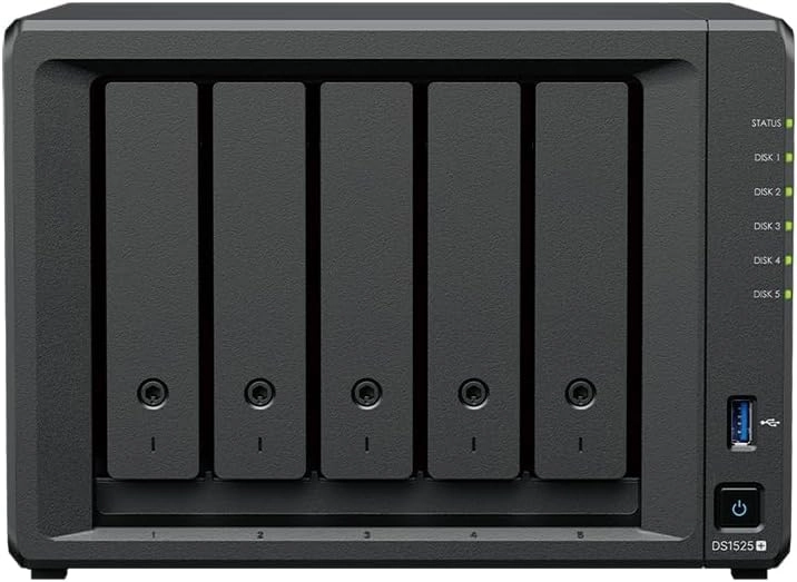DS1525+ 5-Bay 20TB Bundle