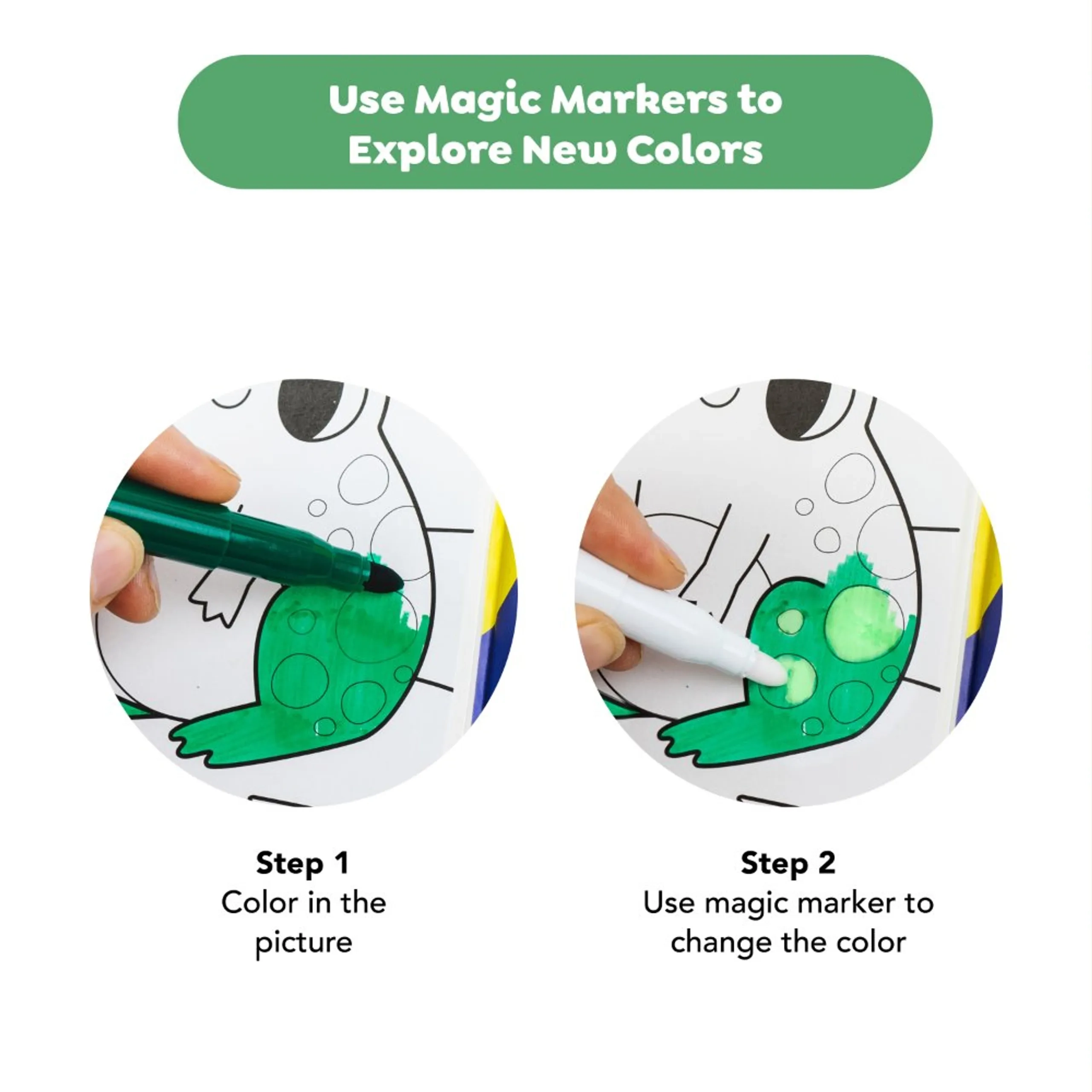 Colour Change Colouring Set - 5-8 years