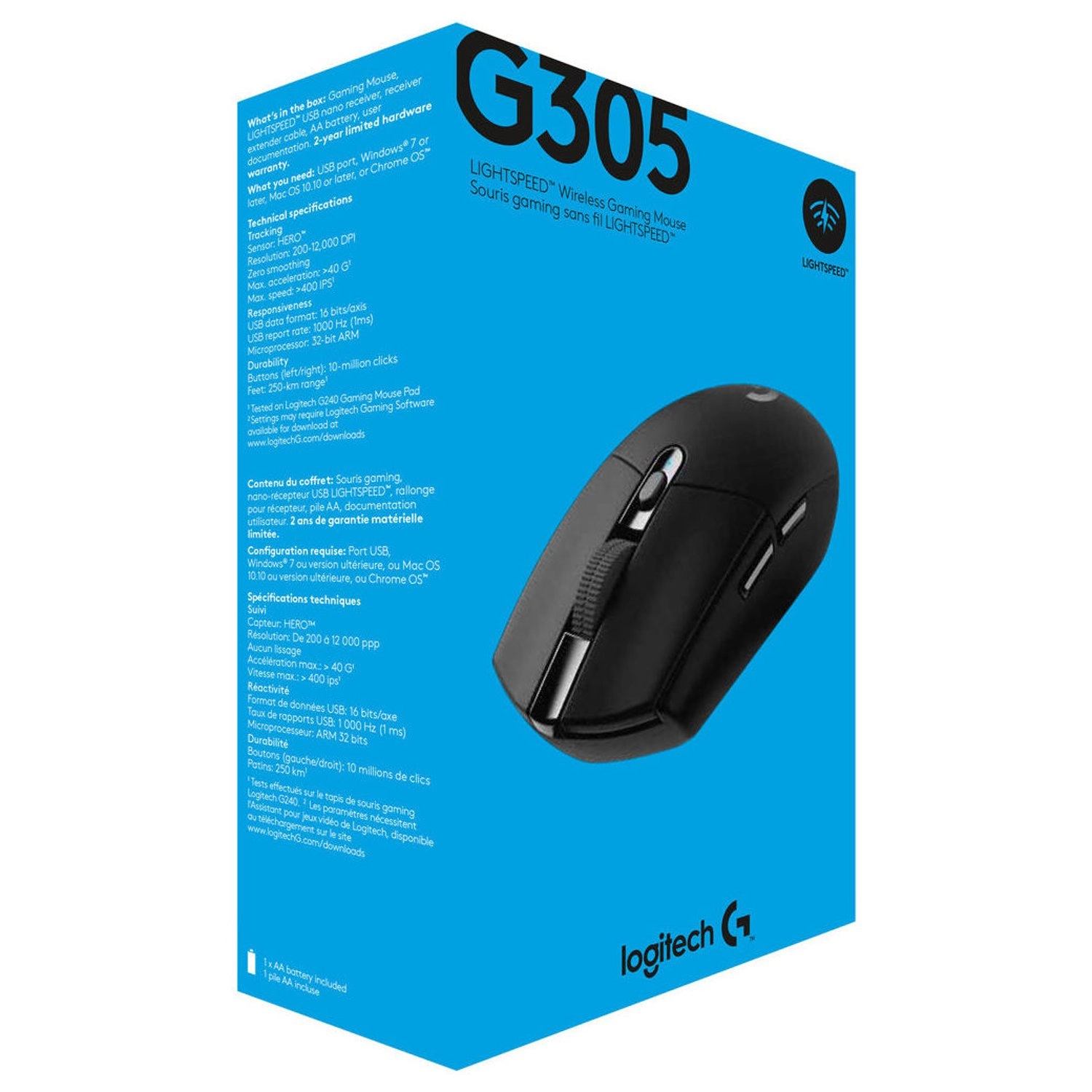 G305 LIGHTSPEED Gaming Mouse - Bluetooth
