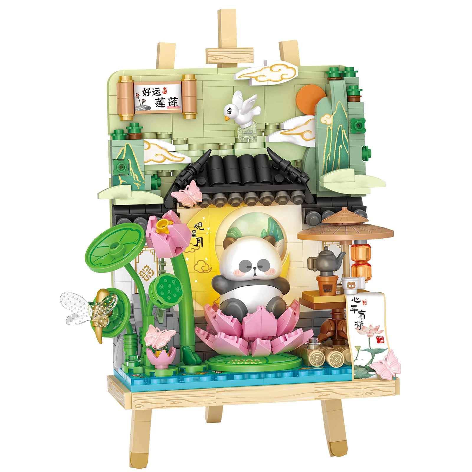 MEIEST Panda 3D Painting Model - 650pcs