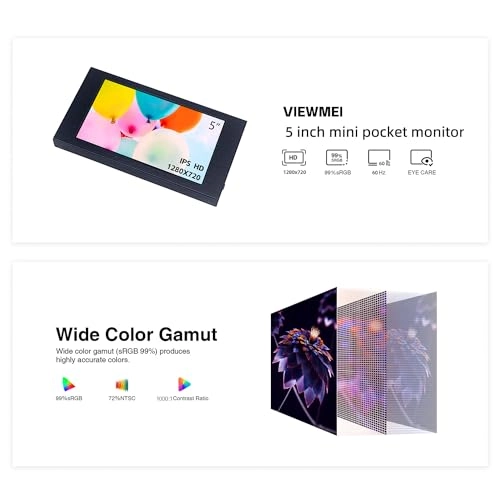 VW050HD01 - 1280x720 5 Inches