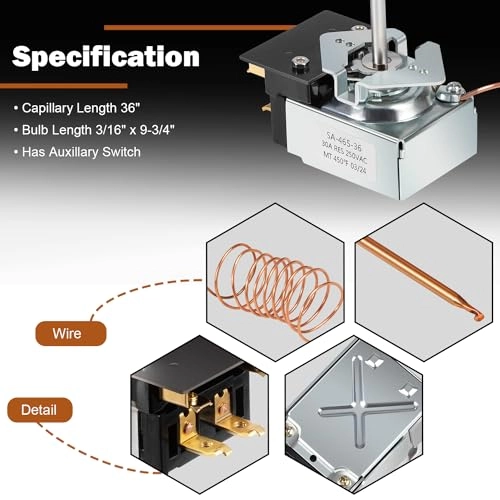 SA-465-36 - 100-450F Thermostat Control
