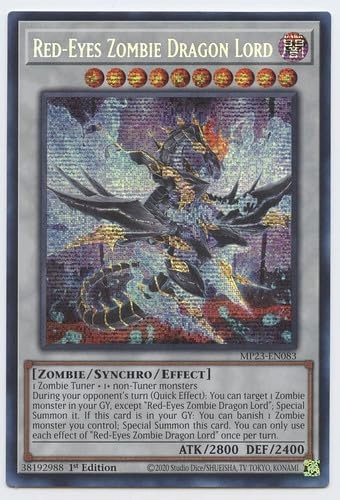 Yu-Gi-Oh! Red-Eyes Zombie Dragon Lord MP23-EN083 - 1st Edition
