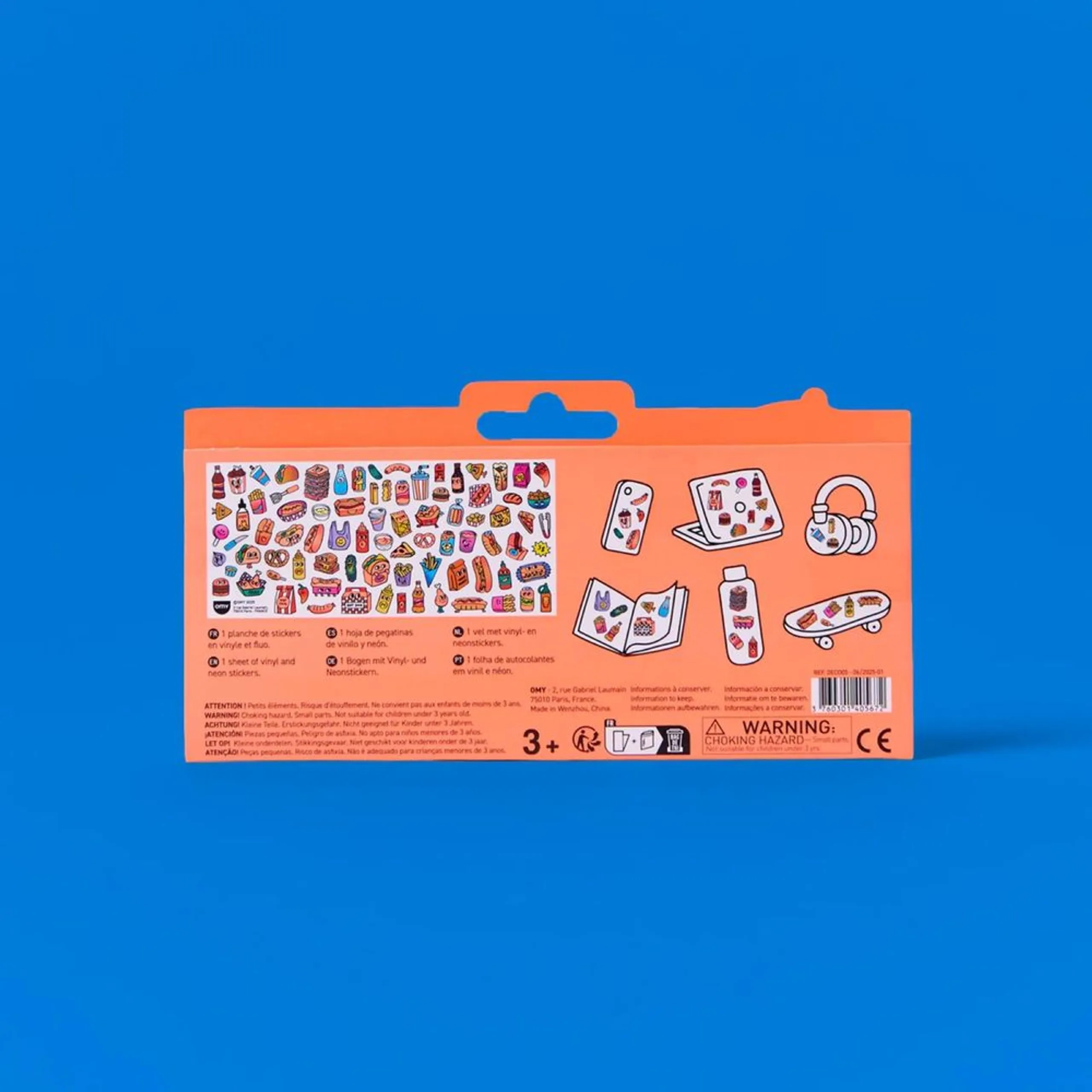 Farmer'S Market Sticker Book 6 pcs