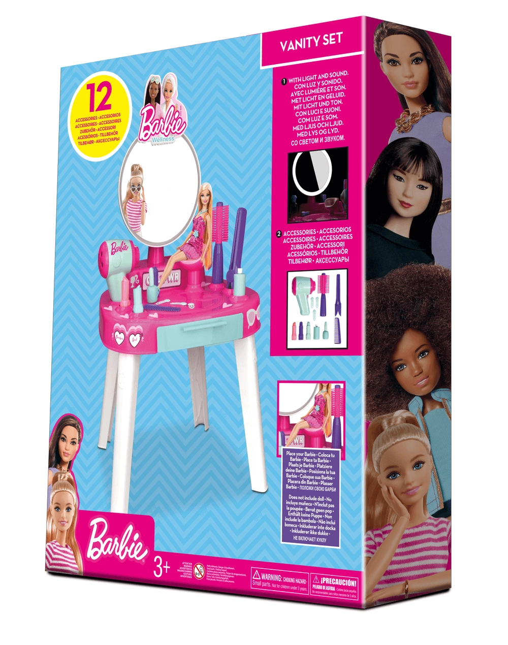 Vanity - Light and Sound 12 Accessories Ages 3+