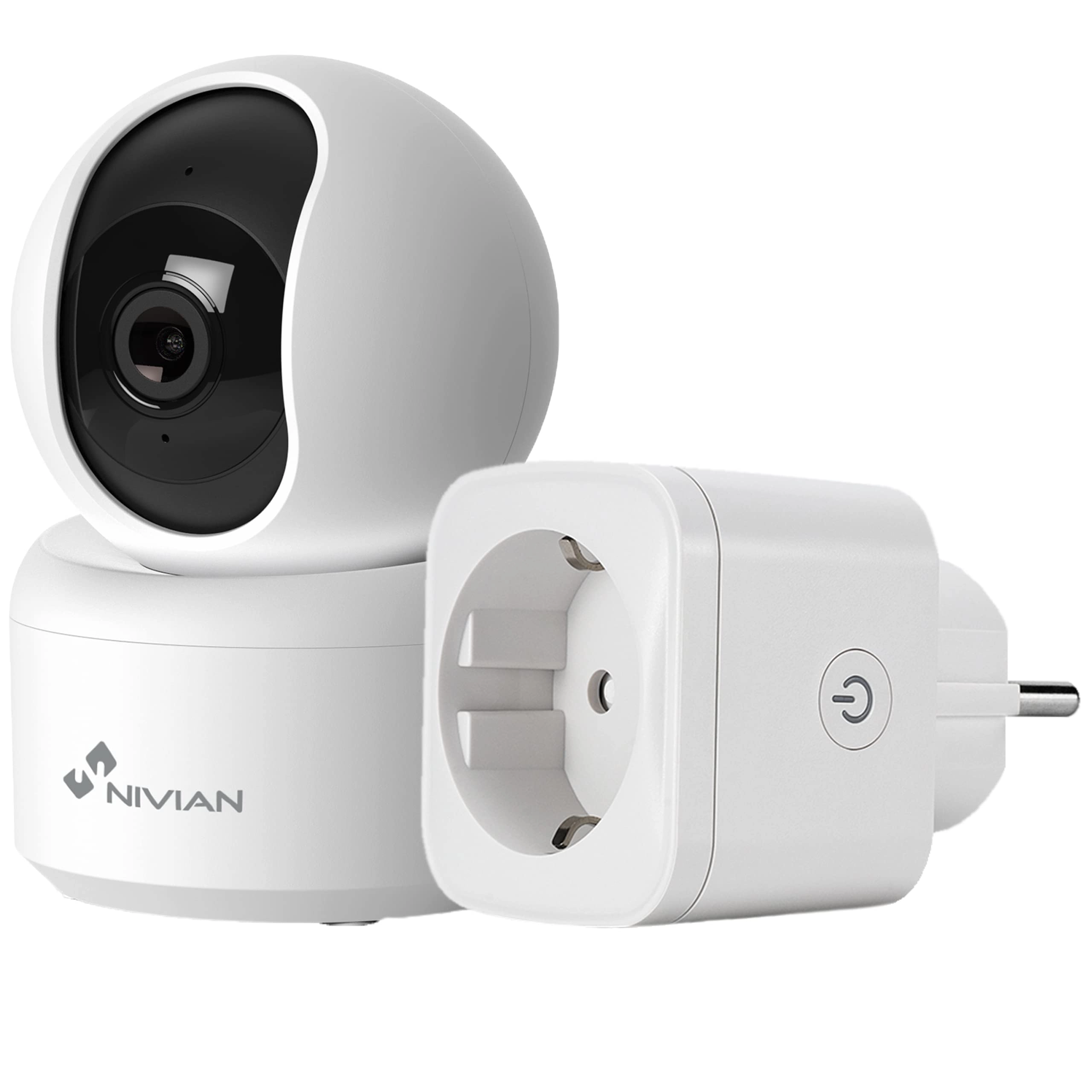 Nivian 360° Wifi Dome Camera + Smart Plug