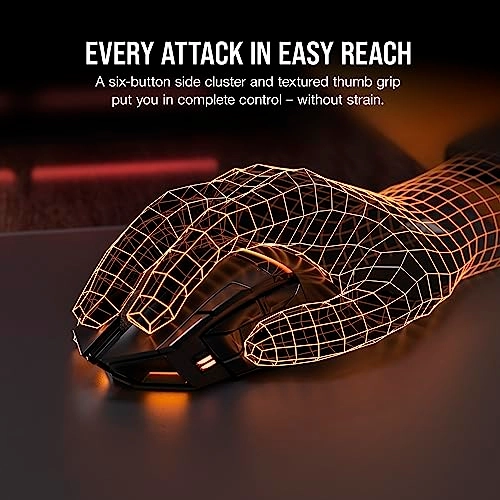 DARKSTAR RGB MMO Gaming Mouse - Wireless