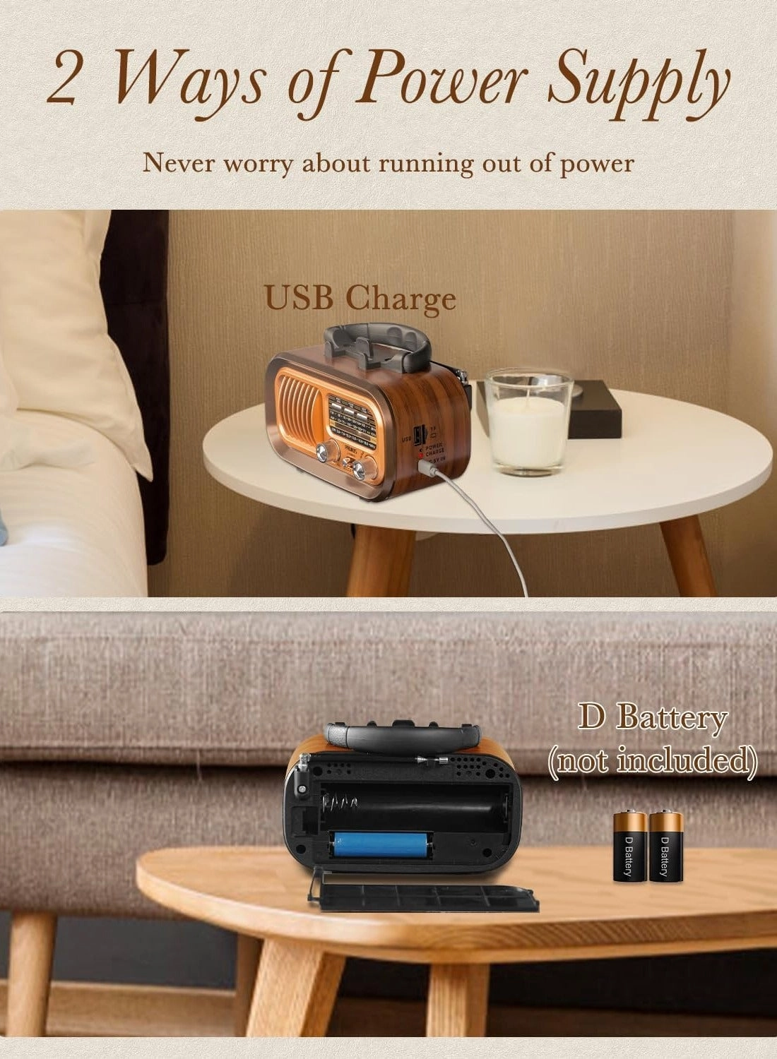 Bluetooth Radio Speaker - FM