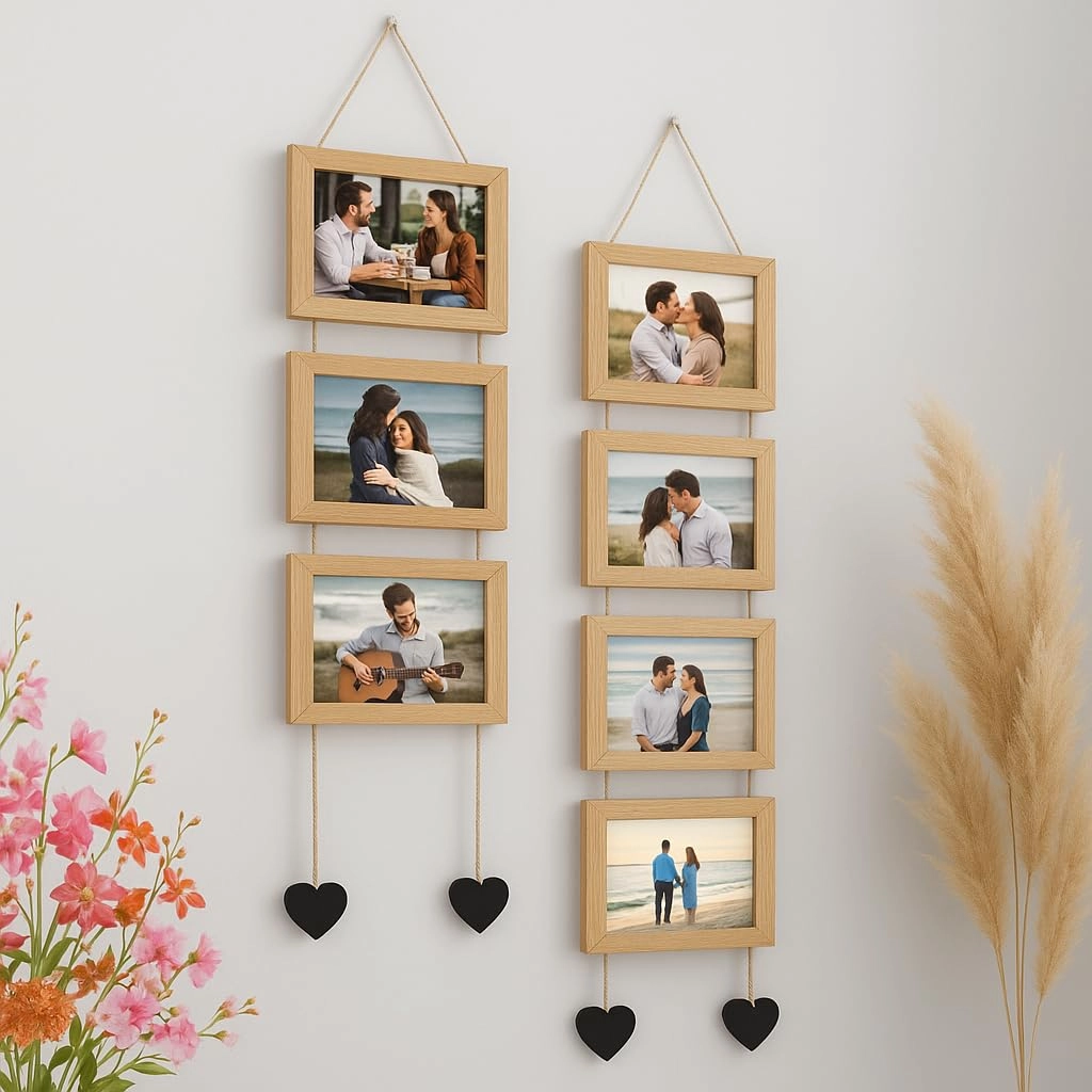 stuthi arts Hanging Photo Frame Collage - 12.7 x 17.8 cm
