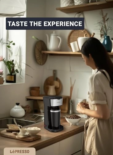 Portable Mug Burr Grinder Coffee Maker 7834953558010